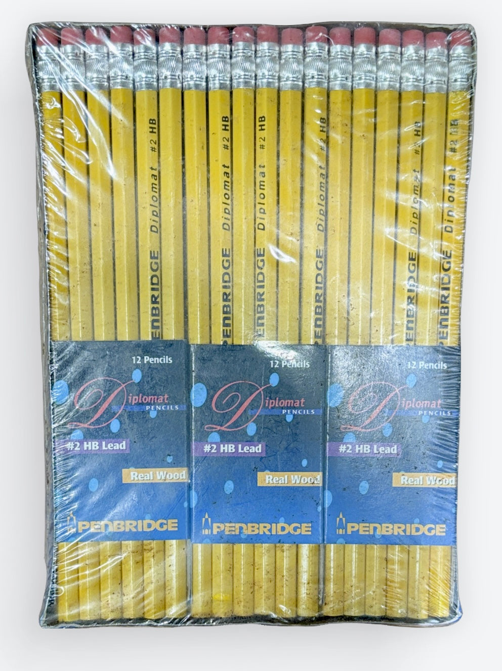 Diplomat #2 HB Wooden Pencils | Real Wood | Box of 72 | Lápices ON SALE