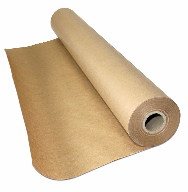 Papel Kraft Marrón en Rollo 36" x 500' | Papel Resistente para Empaque, Manualidades, Envíos y Arte