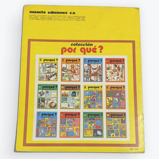 ¿Por Qué? | 32 Preguntas sobre Educación Social | Vintage NOS | Libro Educativo Ilustrado | Colección Susaeta