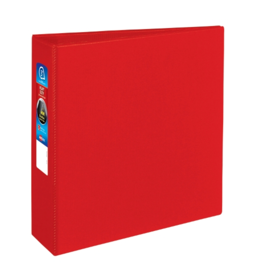 Carpeta Avery Economy View de 3 Pulgadas | Binder de 3 Anillos | Tamaño Carta | Alta Capacidad | Ideal para Escuela y Oficina