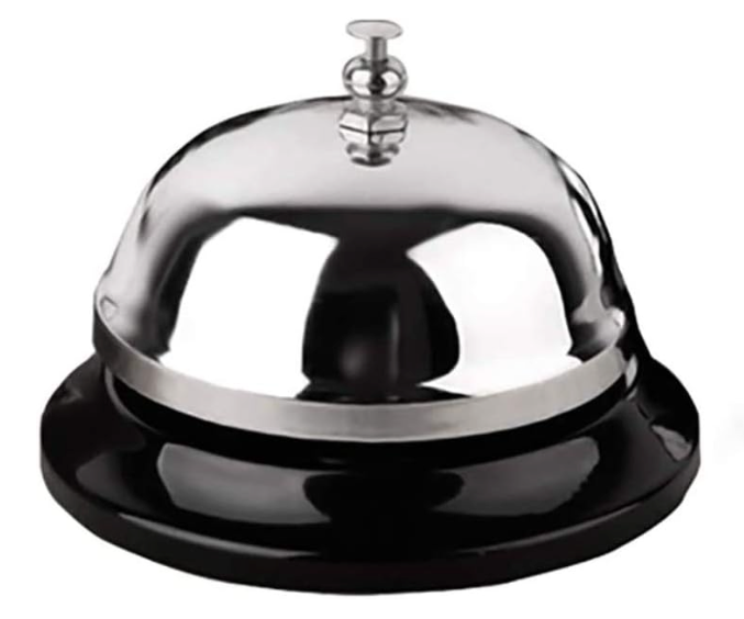 Counter Desk Bell | Service Desk Reception Bell | Metal Call Bell