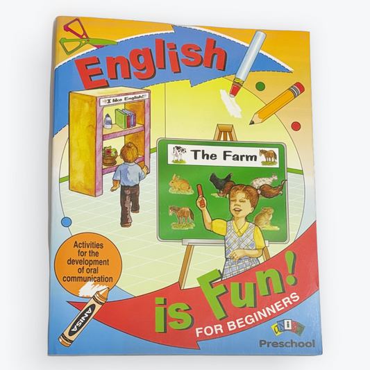 English is Fun! for Beginners | Preschool English Workbook | Oral Communication Activities | Early Learning ESL Book