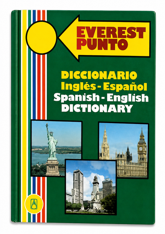 Everest Punto English-Spanish / Spanish-English Dictionary | Compact Bilingual Dictionary