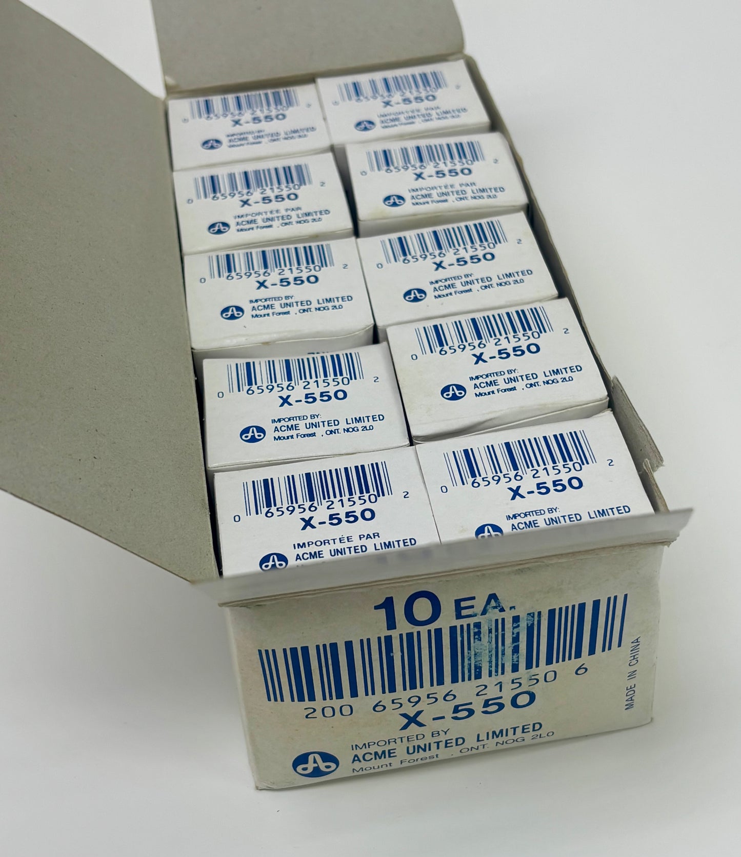 Staple Remover | Box of 10 | Metal Claw Staple Pullers | Office, School & Home | New Old Stock (NOS)