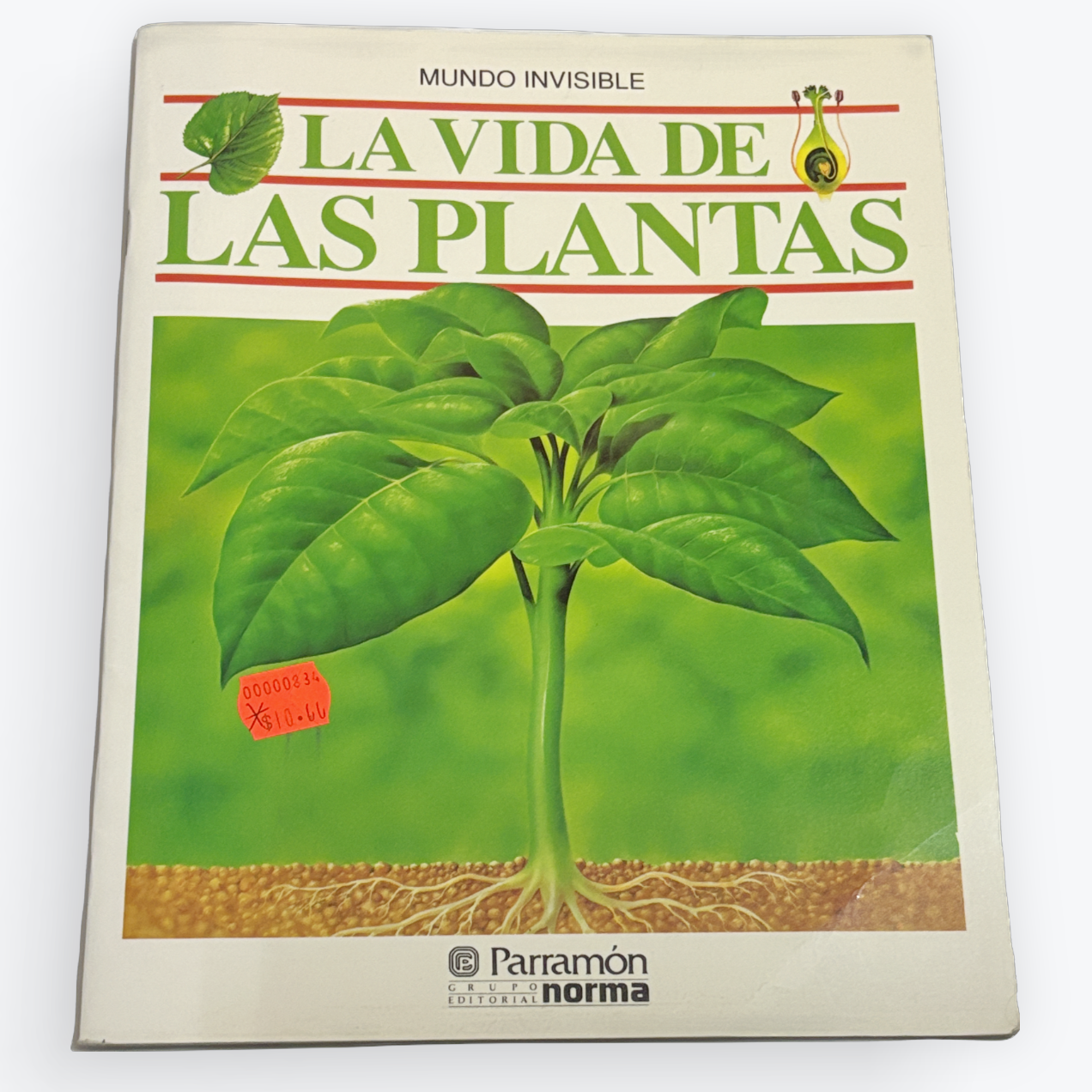 La Vida de las Plantas | Mundo Invisible | Botánica y Ciencias Naturales | Editorial Parramón | Libro Educativo en Español