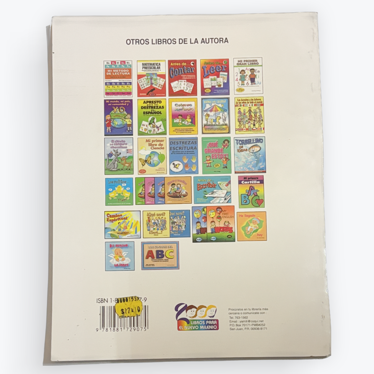 Mi Primer Libro de Ciencia | Ciencia para Preescolar | Edición Revisada y Ampliada | Nilsa Ortega de Rodríguez